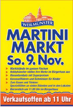 35. Martinimarkt Weilmünster