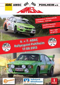 6. + 7. ADAC Rallyesprint Pohlheim