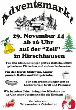 Adventsmarkt in Hirschhausen