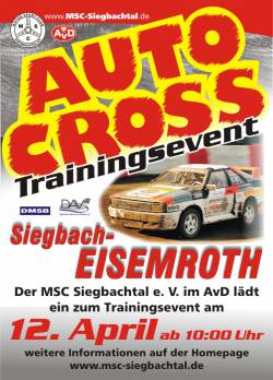 Autocross Trainingsevent