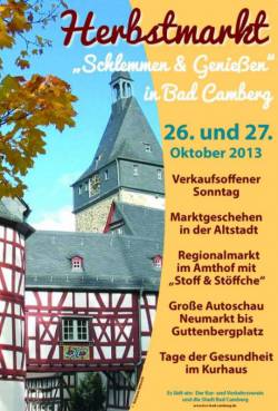 Herbstmarkt Bad Camberg 2013