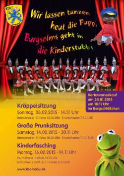 Kinderfasching Burgsolms 2015
