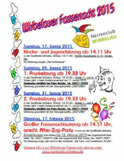 Wirbelauer Fassenacht 2015