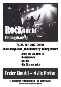 5. ROCKnacht Fellingshausen | Veranstaltung | Freizeit Mittelhessen