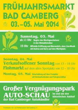 Frühjahrsmarkt Bad Camberg 2014