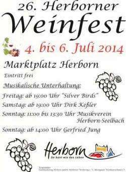 Weinfest Herborn 2014