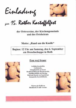 15. Rother Kartoffelfest