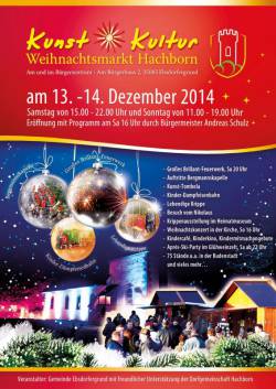 12. Kunst-, Kultur- und Weihnachtsmarkt Ebsdorfergrund