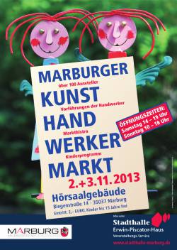 Marburger Kunsthandwerkermarkt