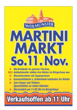 33. Martinimarkt Weilmünster