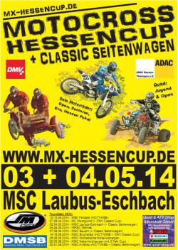 Moto-Cross Hessencup und Seitenwagen-Veteranen-Cup in Laubuseschbach