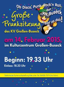 Prunksitzung KV Buseck 2015