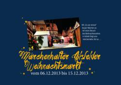 Weihnachtsmarkt Alsfeld 2013