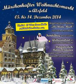 Märchenhafter Weihnachtsmarkt in Alsfeld 2014