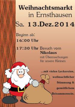 Weihnachtsmarkt in Ernsthausen