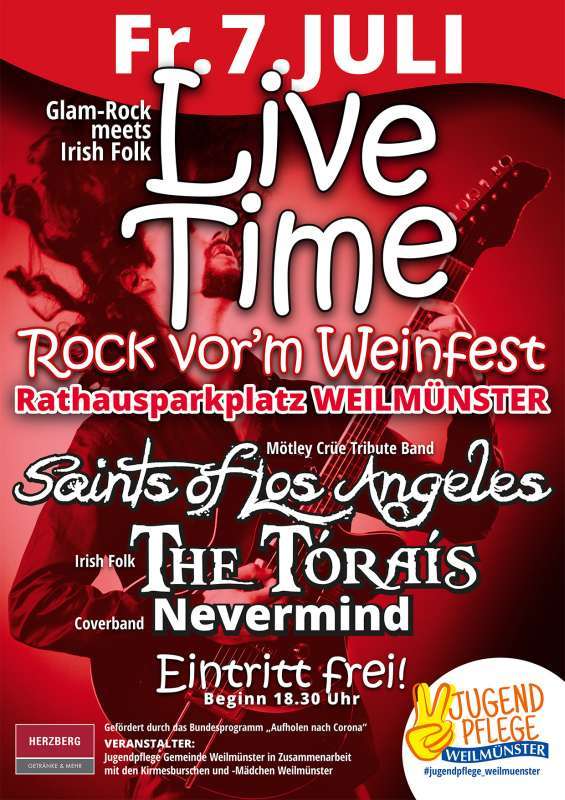 Live Time - Rock vor'm Weinfest 2023
