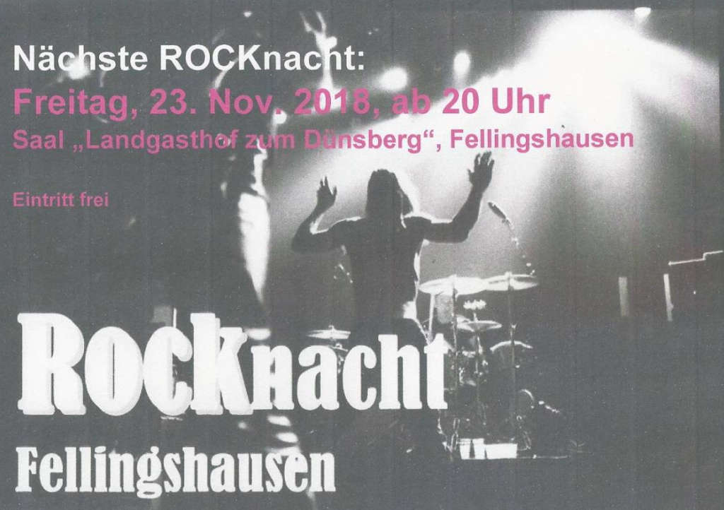 11. ROCKnacht Fellingshausen