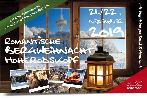 Romantische Bergweihnacht Hoherodskopf 2019