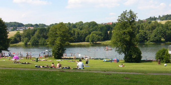 Heisterberger Weiher in Driedorf-Heisterberg - Lahn-Dill-Kreis