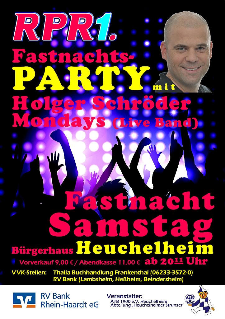 RPR1 Fastnachtsparty Heuchelheim