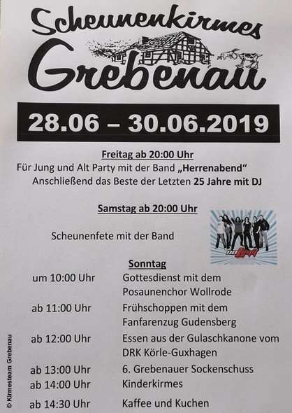 25. Scheunenkirmes Grebenau