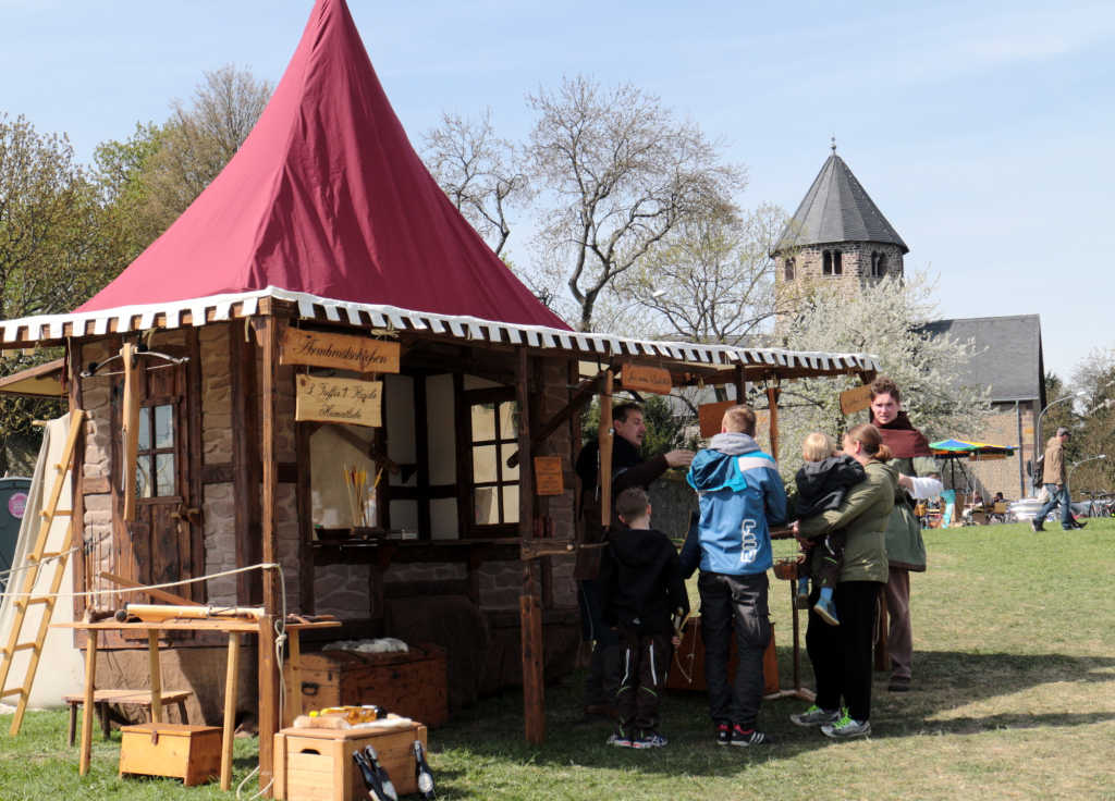 Lagerleben Schiffenberger Mittelaltermarkt