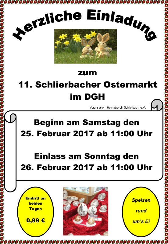 11. Schlierbacher Oster und Hobbymarkt