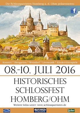 Schlossfest Homberg (Ohm) 2016