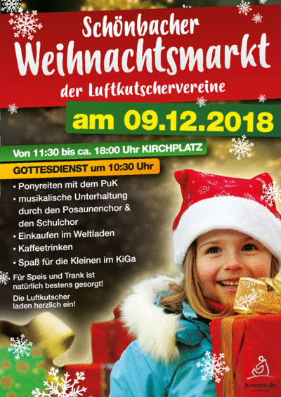 Schönbacher Weihnachtsmarkt der Luftkutschervereine