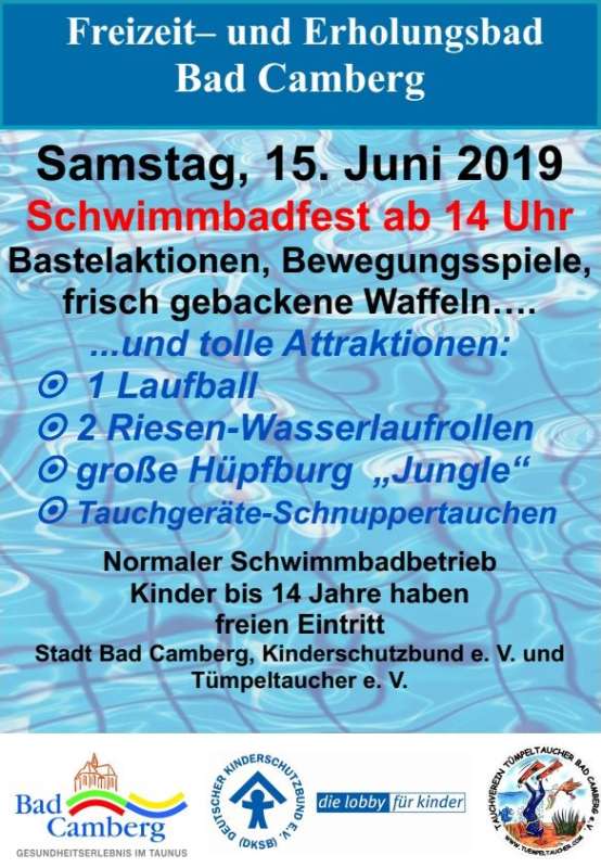 Schwimmbadfest Bad Camberg