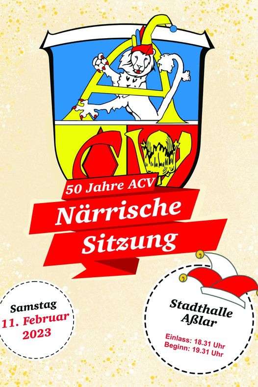 Närrische Sitzung des Aßlarer Carneval-Verein 2023