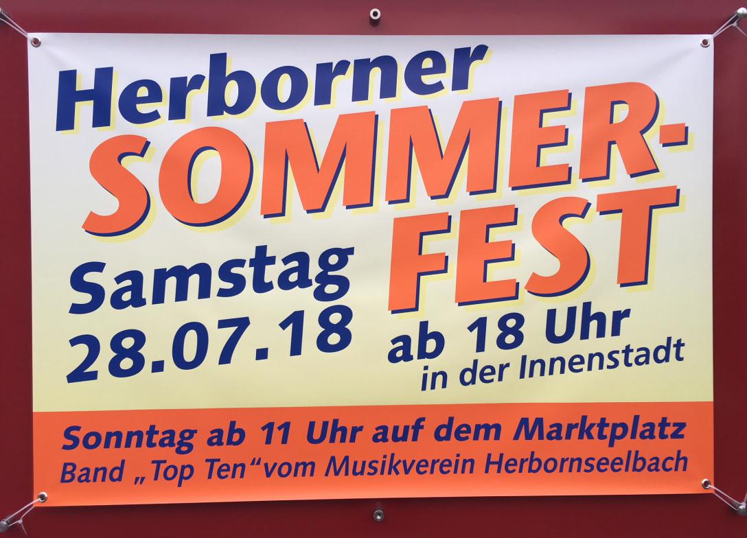 Sommerfest in Herborn 2018