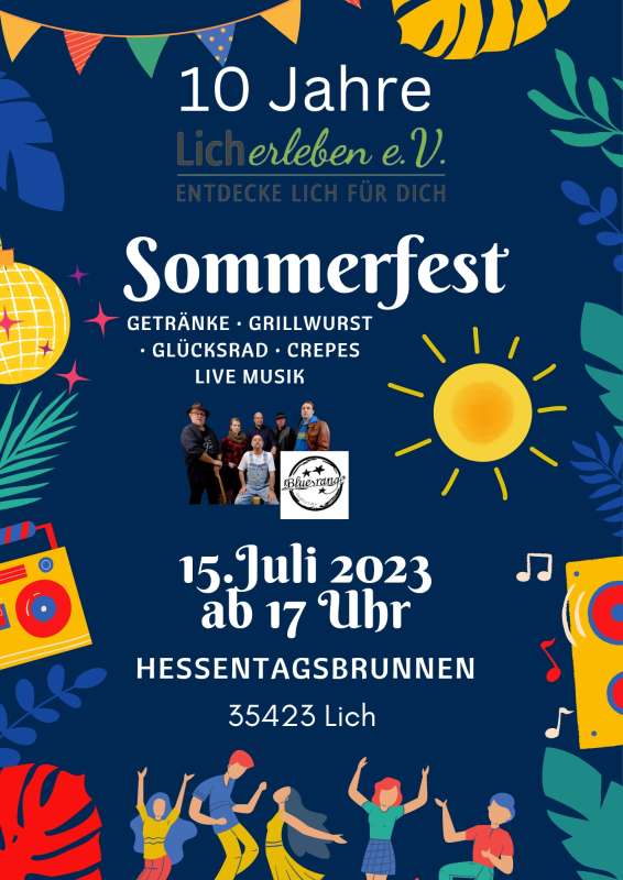 Sommerfest Lich erleben e. V.