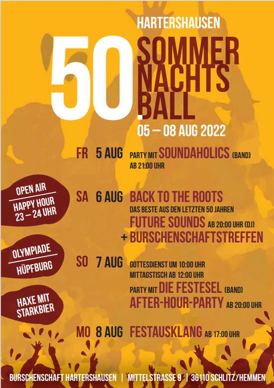 Sommernachtsball in Hartershausen 2022