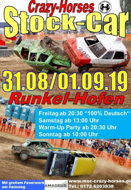 Stock Car Rennen Runkel-Hofen 2019