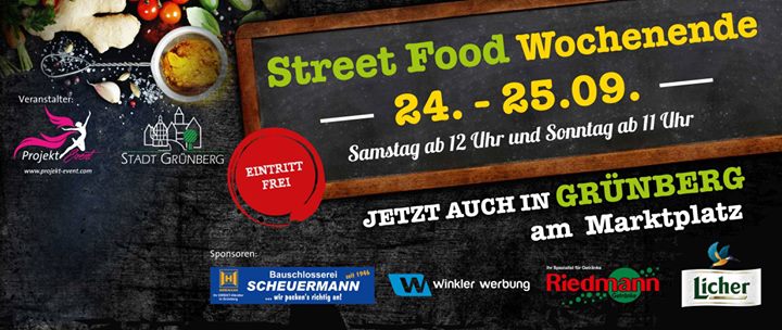 Street Food Wochenende Grünberg