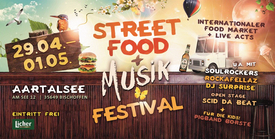 Street Food &amp; Musik Festival am Aartalsee