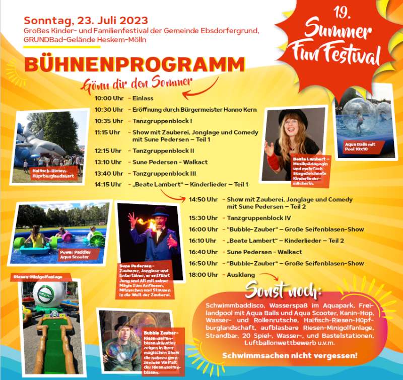Summer Fun-Festival 2023 Ebsdorfergrund