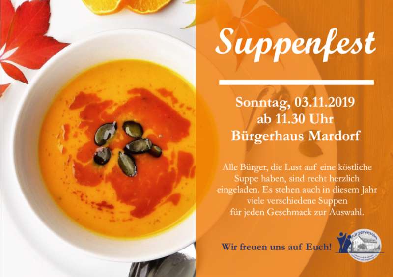 Suppenfest Mardorf 2019