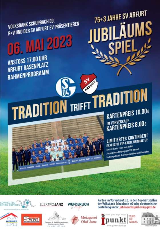 75+3 Jahre Jubiläumsspiel SV Arfurt