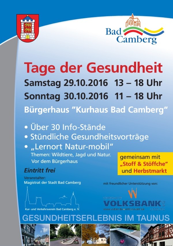 Tage der Gesundheit in Bad Camberg 2016