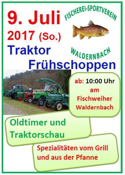 Traktor Frühschoppen Waldernbach 2017