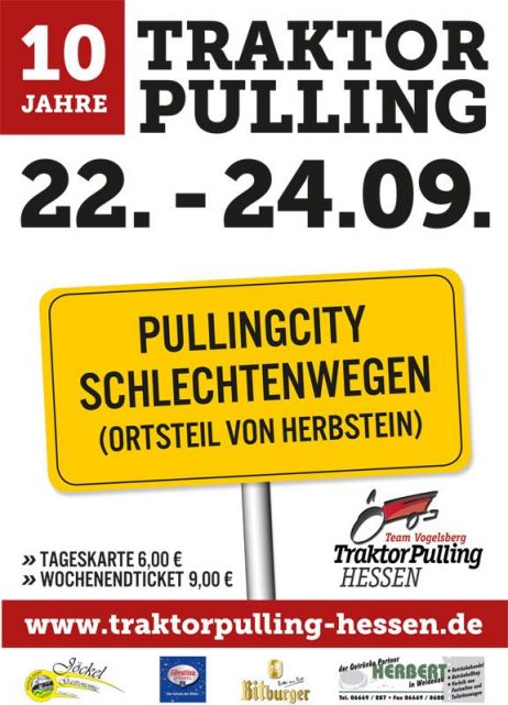 Traktorpulling Schlechtenwegen 2017