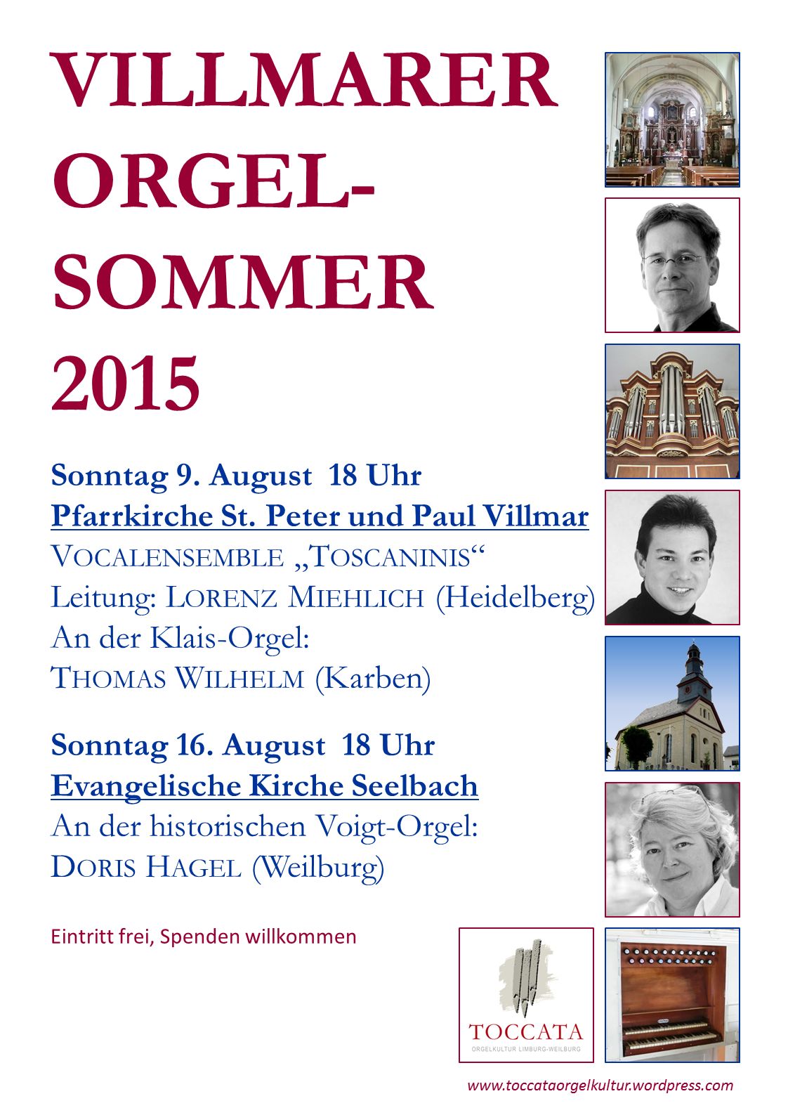 Villmarer Orgelsommer 2015