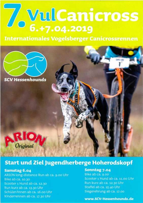 7. Internationales Vogelsberger Canicross-Rennen