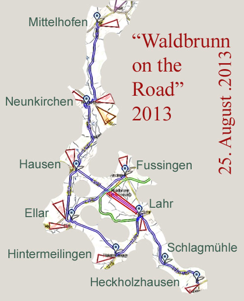 Waldbrunn on the Road 2013