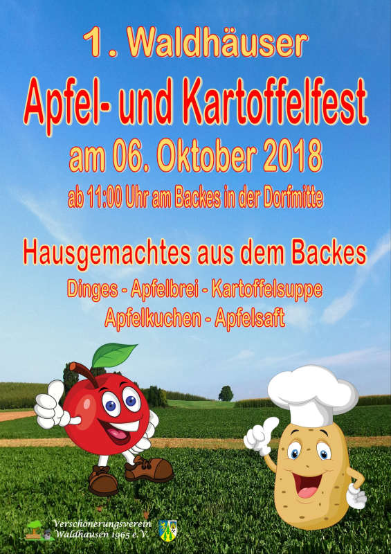 1. Waldhäuser Apfel- und Kartoffelfest