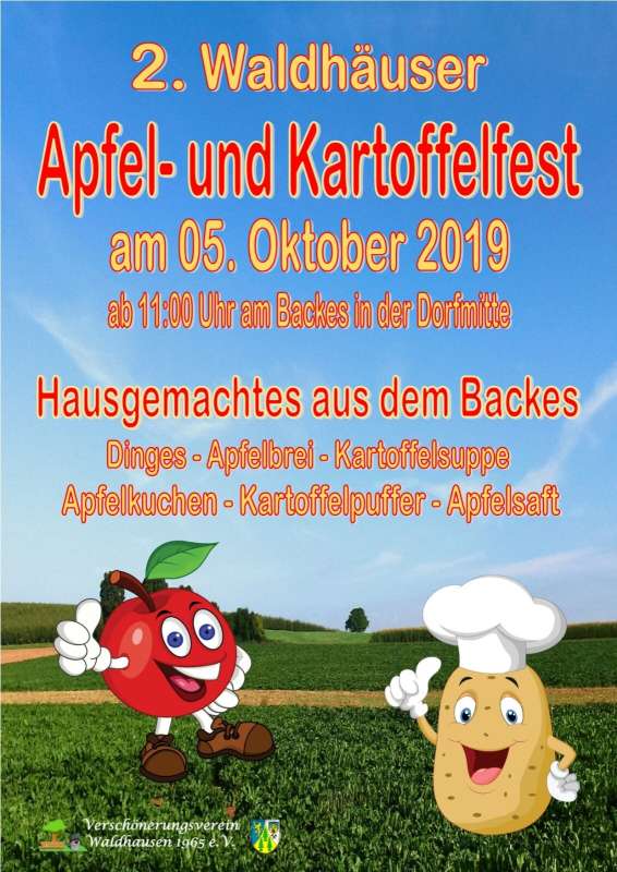 2. Waldhäuser Apfel- und Kartoffelfest