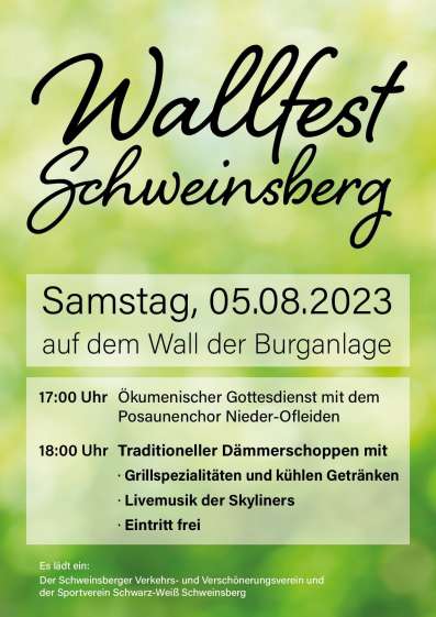 Wallfest Schweinsberg 2023