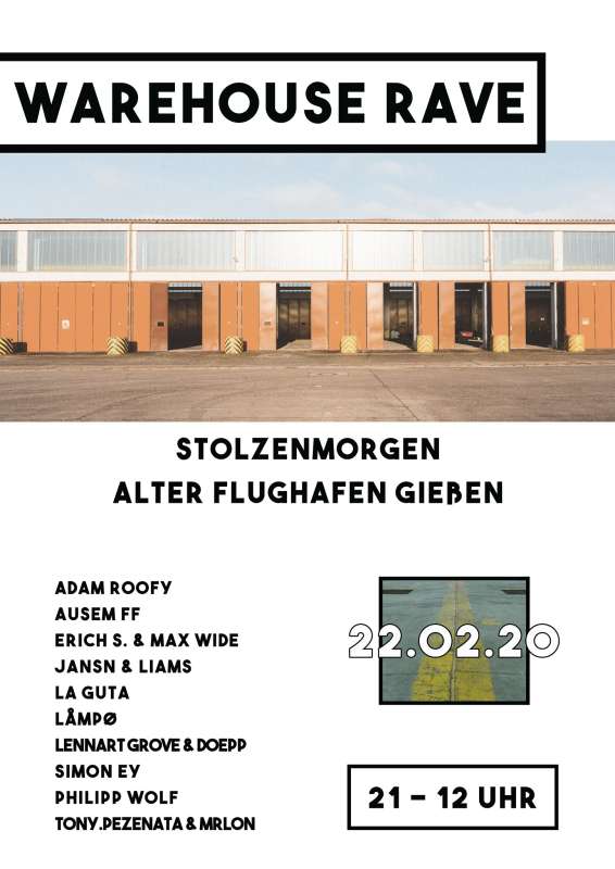 Warehouse Rave 2022 am alten Flughafen Gießen